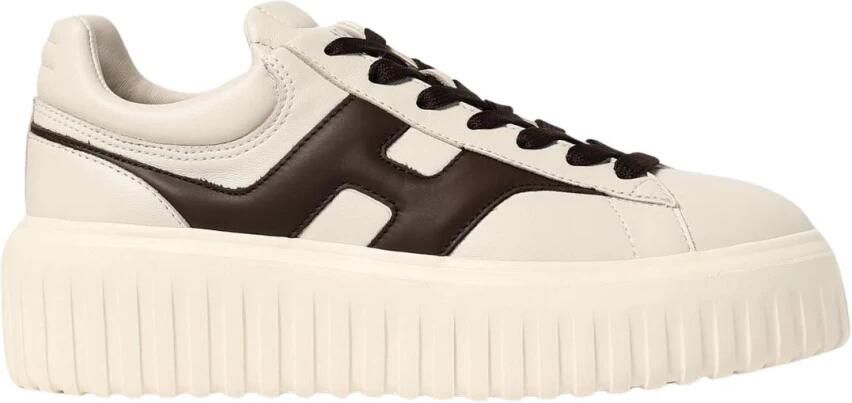 Hogan H-Stripes Leren Platform Sneakers - Foto 2