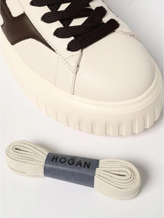 Hogan H-Stripes Leren Platform Sneakers