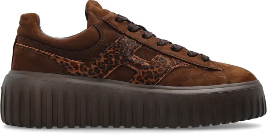 Hogan H-Stripes Platform Sneakers