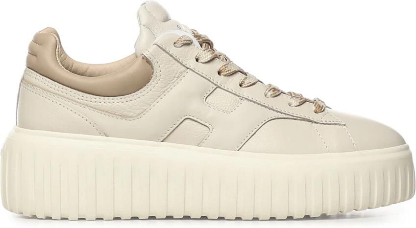 Hogan H-Stripes Platform Sneakers
