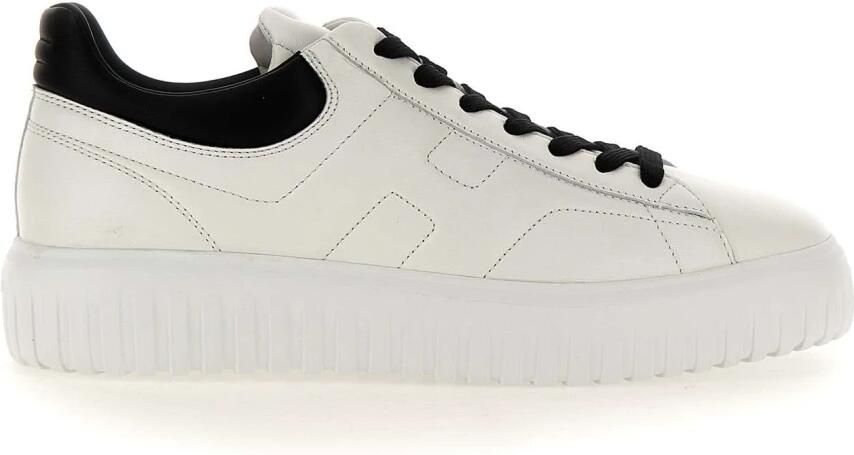 Hogan Gestreepte Sneakers voor Mannen White Heren