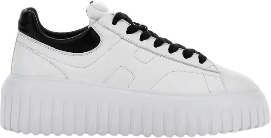 Hogan Gestreepte mand sneakers White Dames - Foto 4