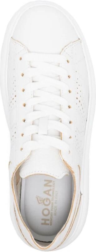 Hogan Witte Leren Lage Sneakers - Foto 3