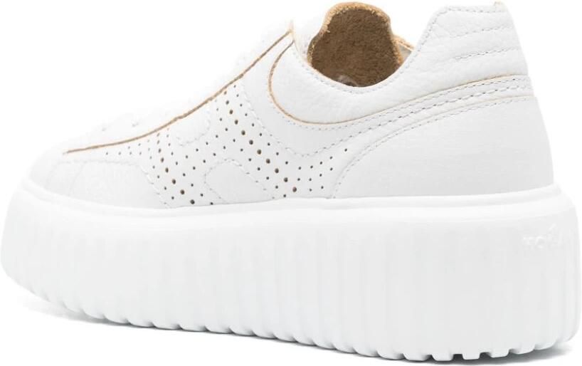 Hogan Witte Leren Lage Sneakers - Foto 2