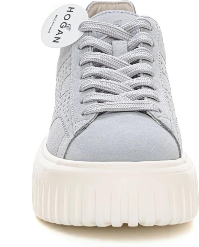 Hogan H-Stripes Suede Sneaker