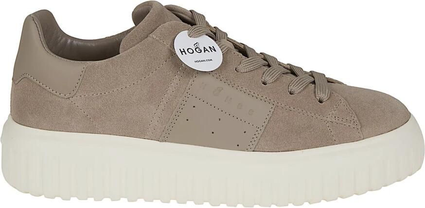 Hogan H-Stripes Panelled Sneakers