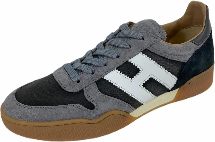 Hogan Sportieve Grijze Suède Vintage Sneakers - Foto 2