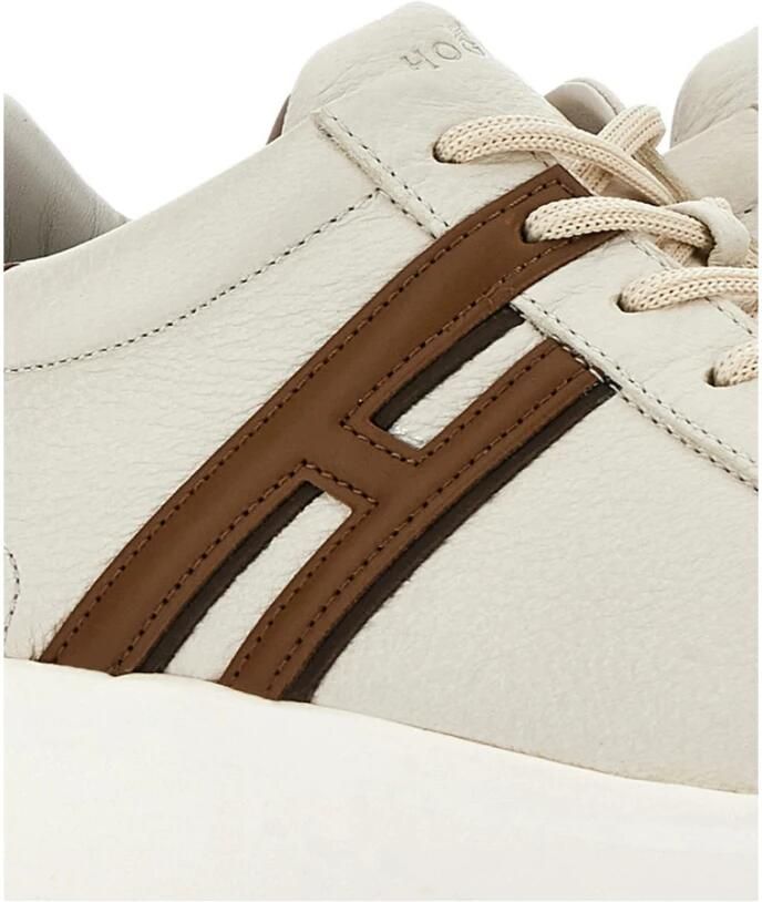 Hogan H580 Logo-detail Leren Sneakers