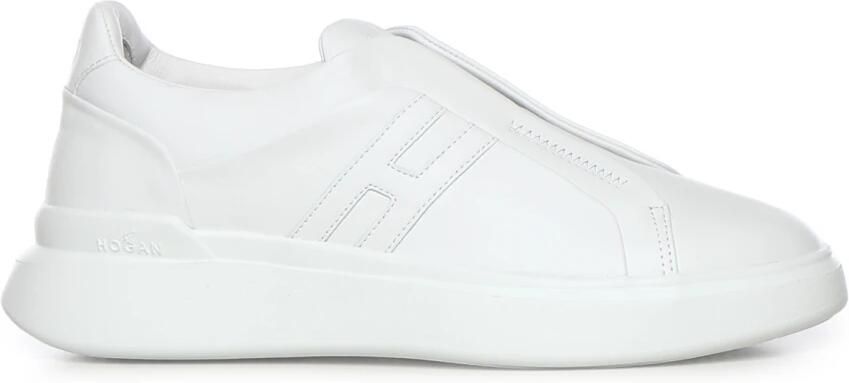 Hogan Witte Leren Slip On Sneakers H580 White Heren - Foto 1
