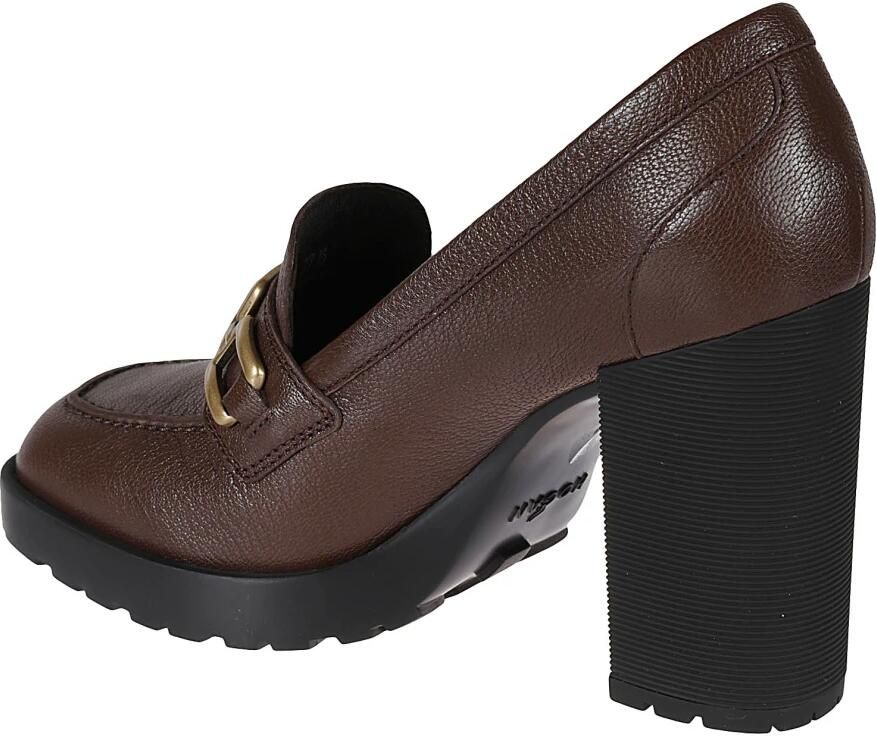 Hogan H623 Logo-Plaque Loafer Pumps - Foto 2