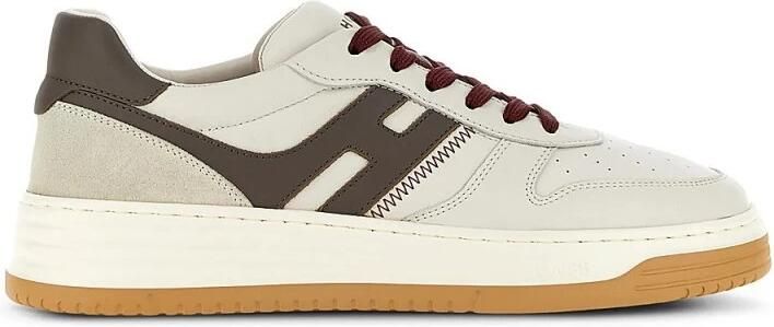 Hogan Nappa Leren Sneakers met Memory Foam Multicolor Heren - Foto 2