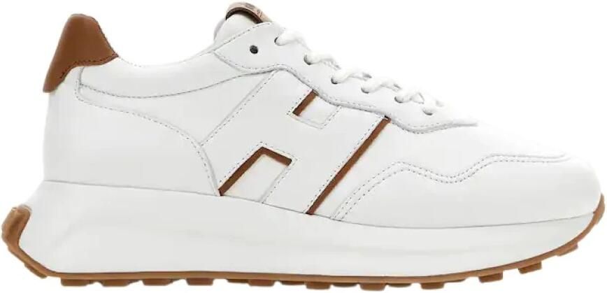 Hogan Witte Leren Sneakers met Memory Foam White Dames - Foto 4