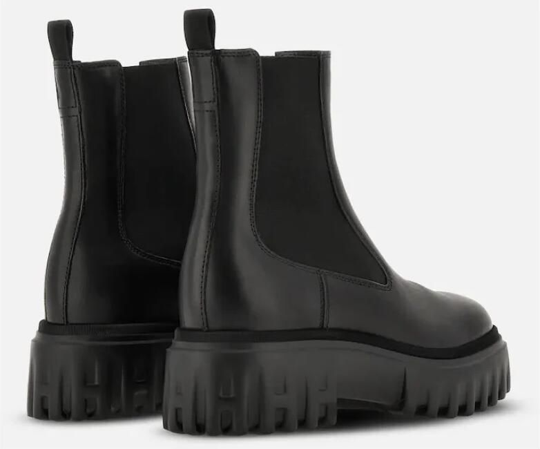 HOGAN Chelsea Boots Dames H700 Chelsea Leer Zwart - Foto 4