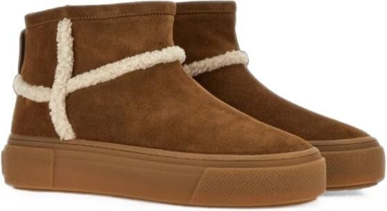 Hogan H705 Enkelboots met schapenvachtrand - Foto 5