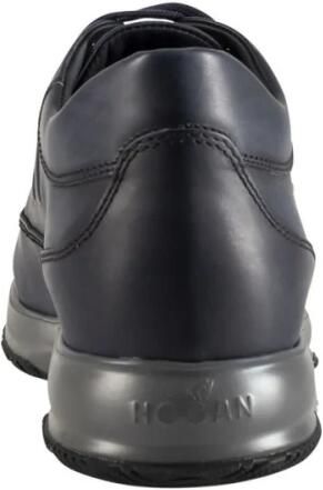 Hogan Casual Leren Sneakers met H-Detail Blue Heren - Foto 3