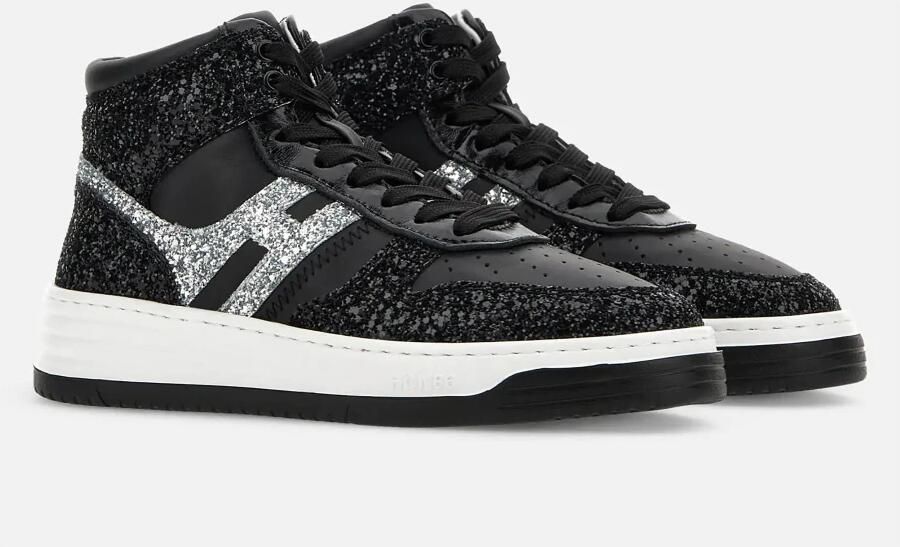 Hogan Nieuwe hoge sneakers met retro vibes Zwart Dames - Foto 4