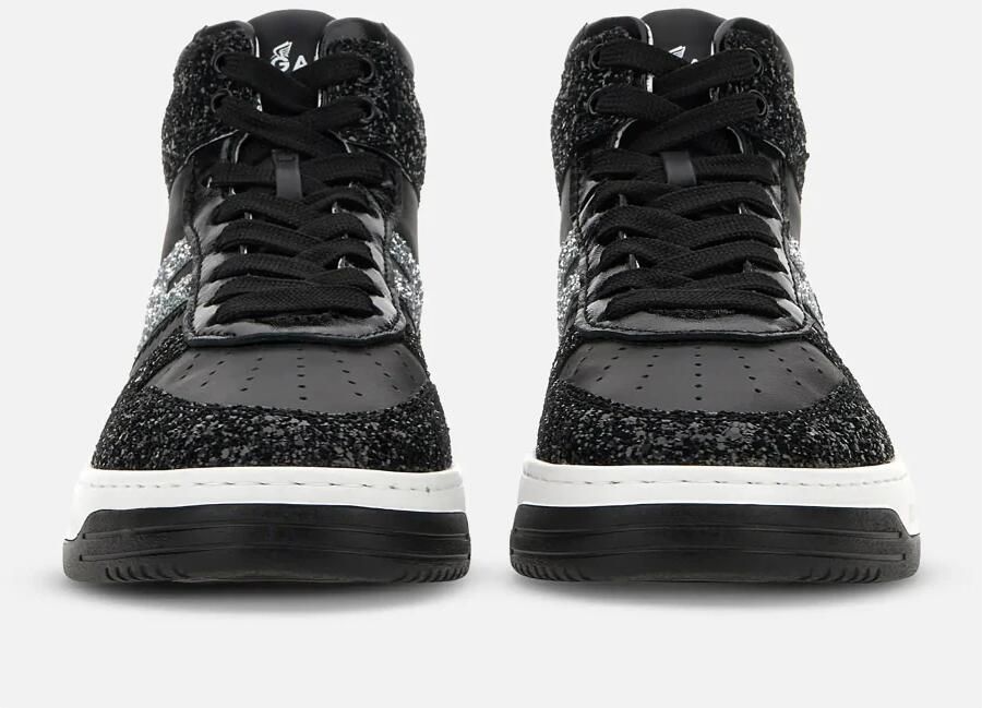 Hogan Nieuwe hoge sneakers met retro vibes Zwart Dames - Foto 2
