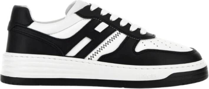 Hogan Hoge Top Sneakers met Retro Vibes White Heren