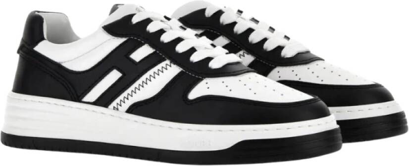 Hogan Hoge Top Sneakers met Retro Vibes White Heren - Foto 4