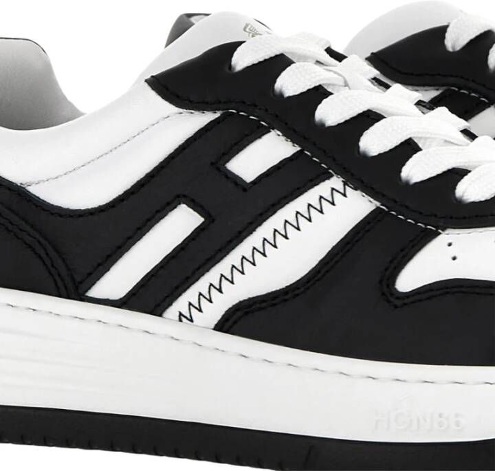 Hogan Hoge Top Sneakers met Retro Vibes White Heren