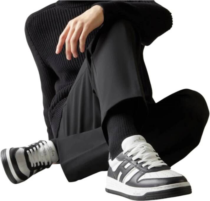 Hogan Hoge Top Sneakers met Retro Vibes White Heren - Foto 2