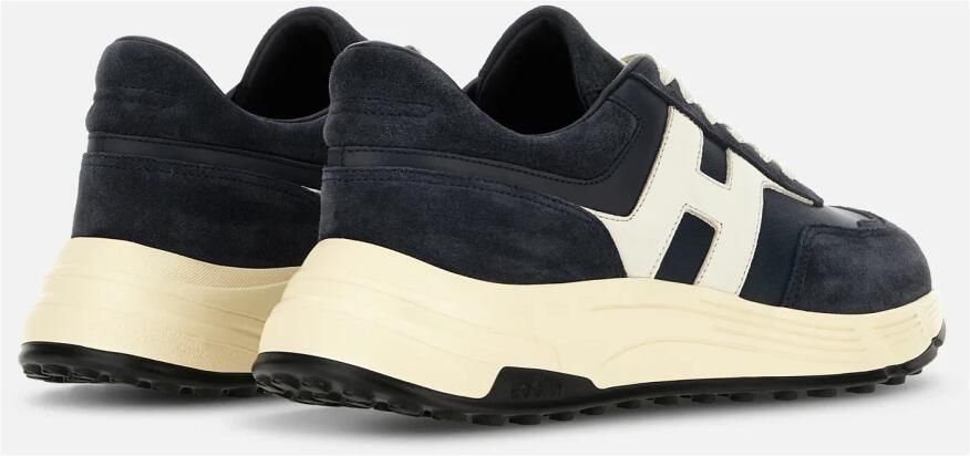 HOGAN Lage Sneakers Heren Hyperlight Allac Nuova H 5 Suède Blauw - Foto 6