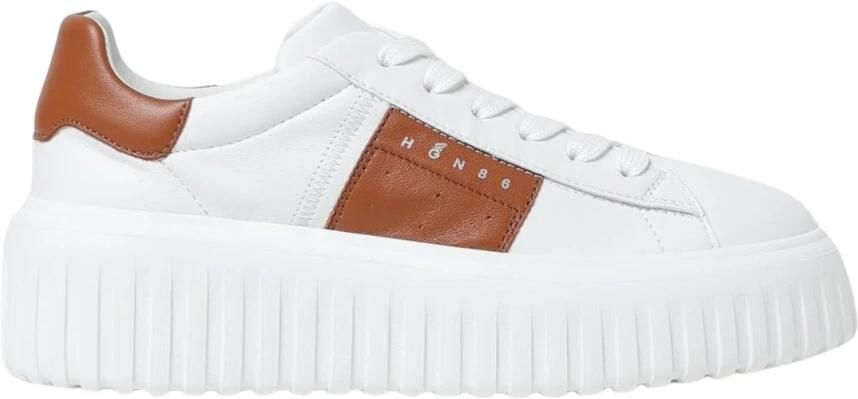 Hogan Witte H-Stripes Damessneakers White Dames - Foto 3
