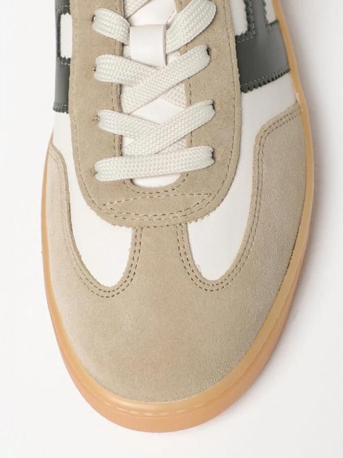 HOGAN Lage Sneakers Heren Cool Allacciato H Maat: 44 5 Materiaal: Suède Kleur: Wit