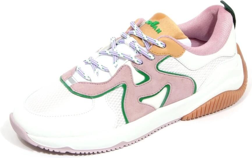 Hogan Italiaanse Leren Stoffen Schoenen met Memory Foam - Foto 1