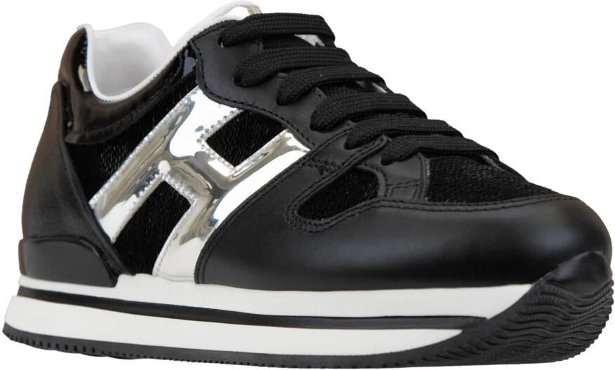 Hogan Leren Paillet Sneakers Vrouwen Vetersluiting - Foto 2