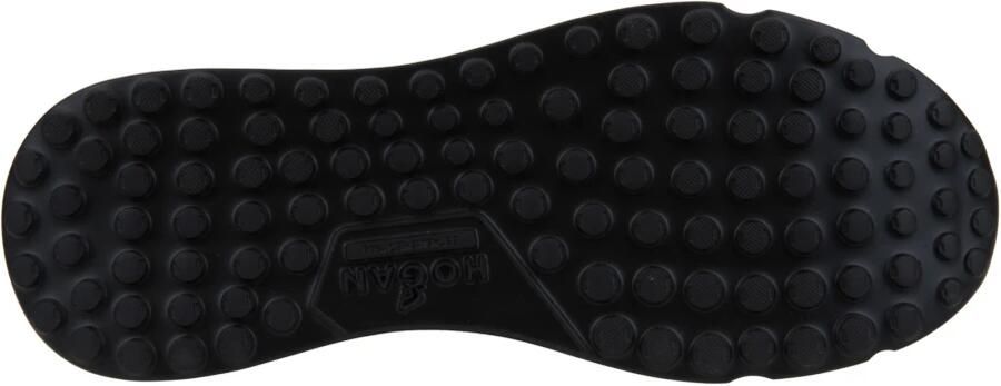 Hogan Leren Stoffen Sneakers Veterschoenen Mannen