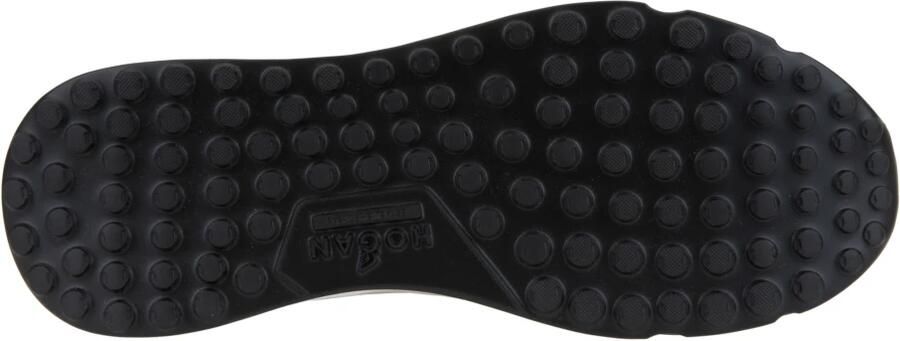 Hogan Leren Stoffen Sneakers Veterschoenen Mannen