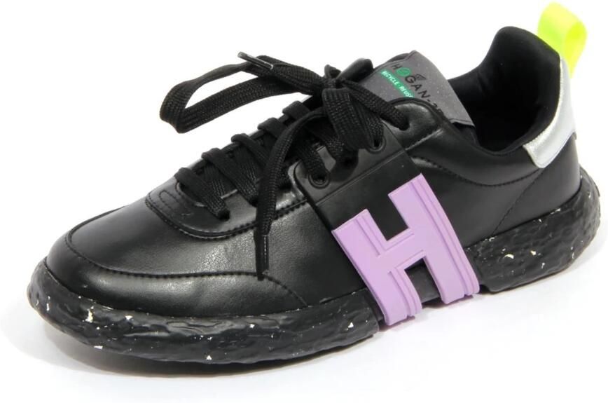 Hogan Leren Veterschoenen