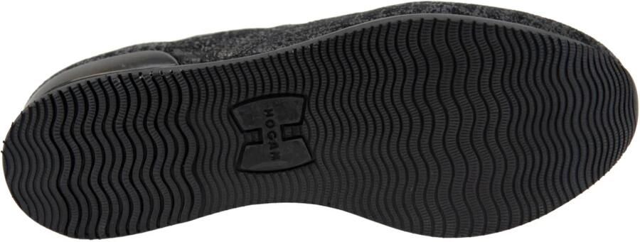 Hogan Leren Vetersneakers voor Vrouwen