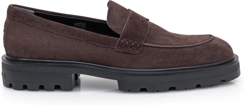 Hogan Bruine Loafers