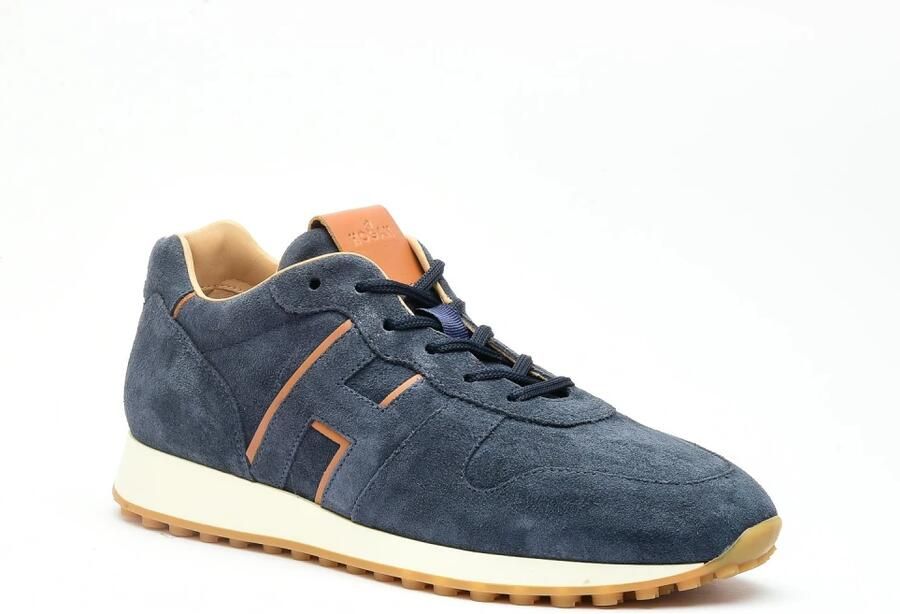 Hogan Marineblauwe Suède Lage Sneakers Blauw Heren - Foto 2