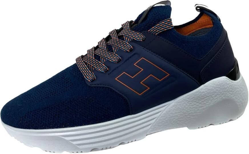 Hogan Active One Knit Oranje Schoenen