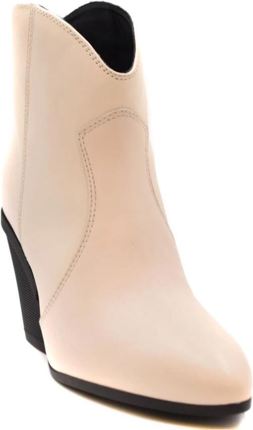 Hogan Stijlvolle Booties voor elke gelegenheid Beige Dames - Foto 3