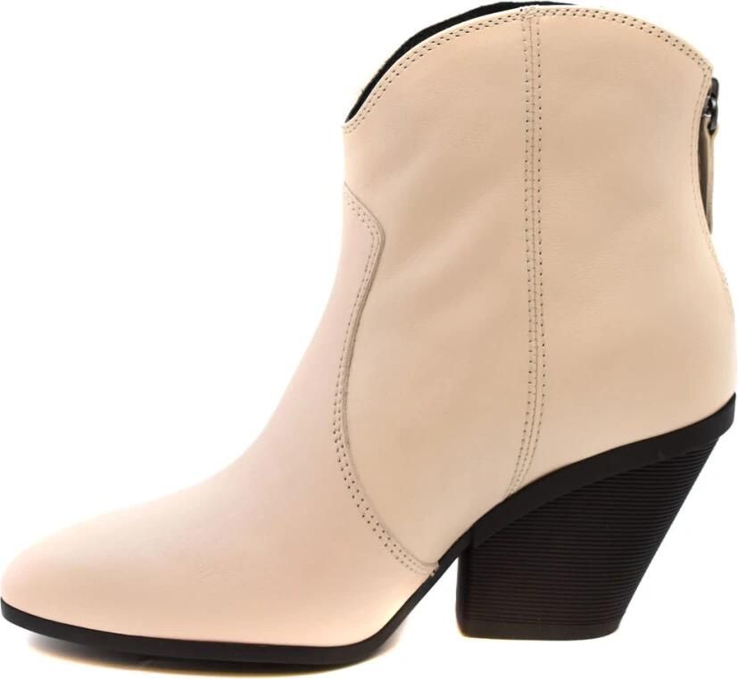 Hogan Stijlvolle Booties voor elke gelegenheid Beige Dames - Foto 2
