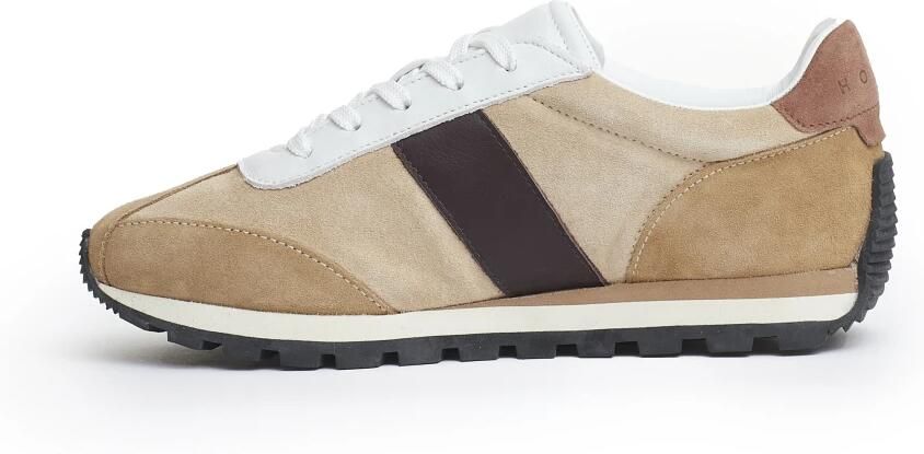 Hogan Suède Camel Running Schoenen - Foto 2