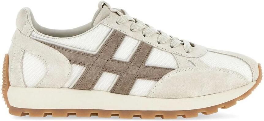 Hogan Suede en Mesh Sneakers met Veters