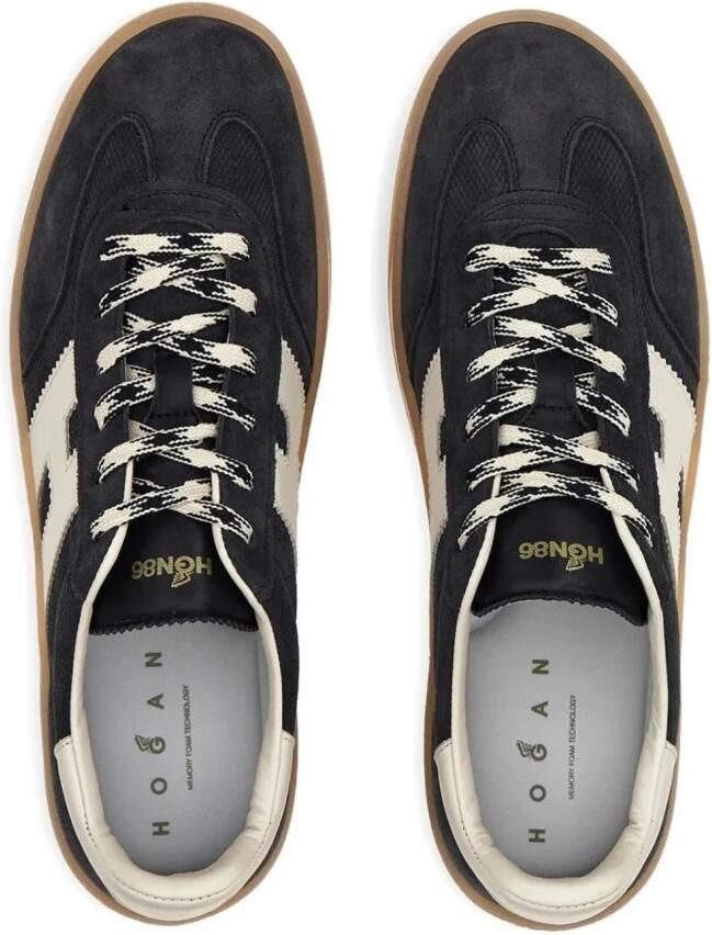 Hogan Suède en sneakers van gestructureerd leer - Foto 2