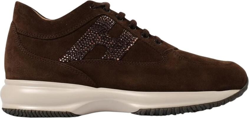 Hogan Suede Lage Sneakers