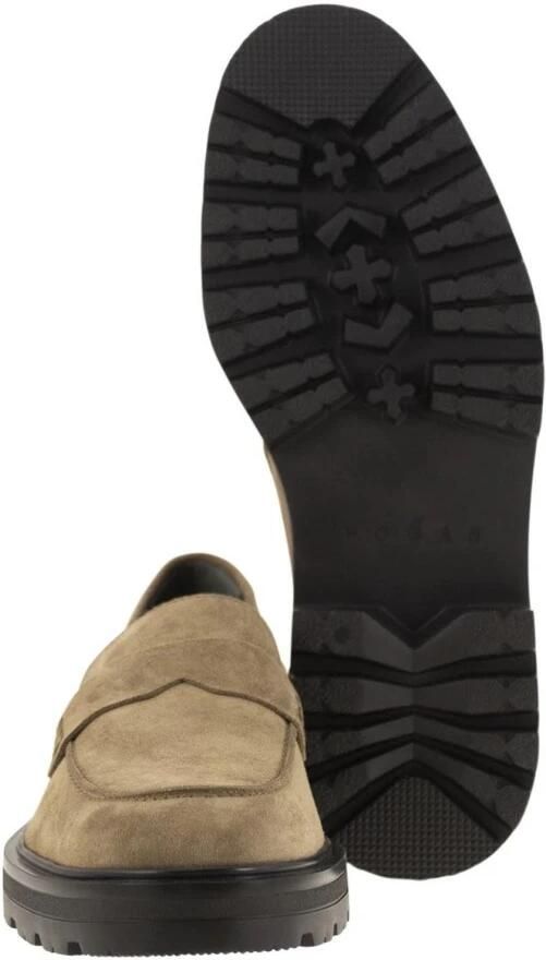 Hogan Suede Loafers met Profielzool - Foto 2
