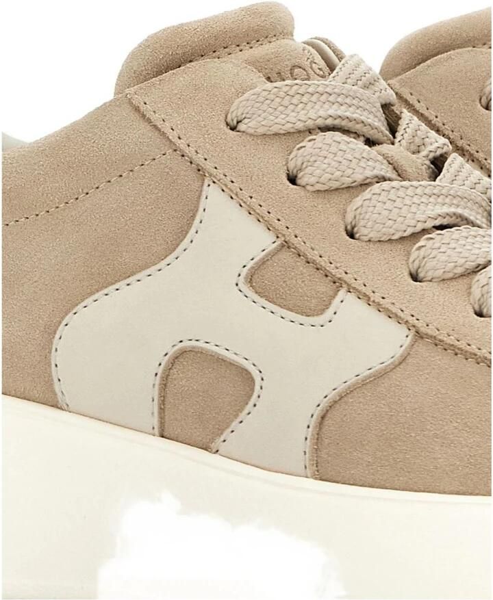 Hogan Suede Platform Lace-Up Sneakers - Foto 2
