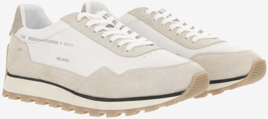 Hogan Suède Sneakers met leren inzetstukken