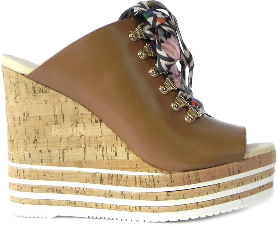 Hogan Wedge Clogs en Mules