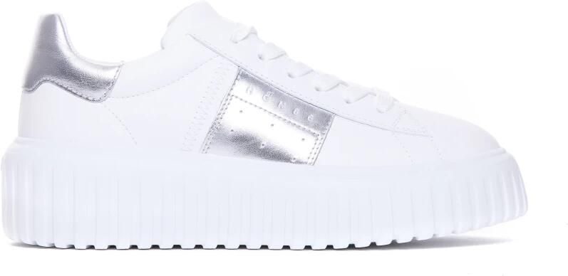 Hogan Witte Plateau Sneakers - Foto 2
