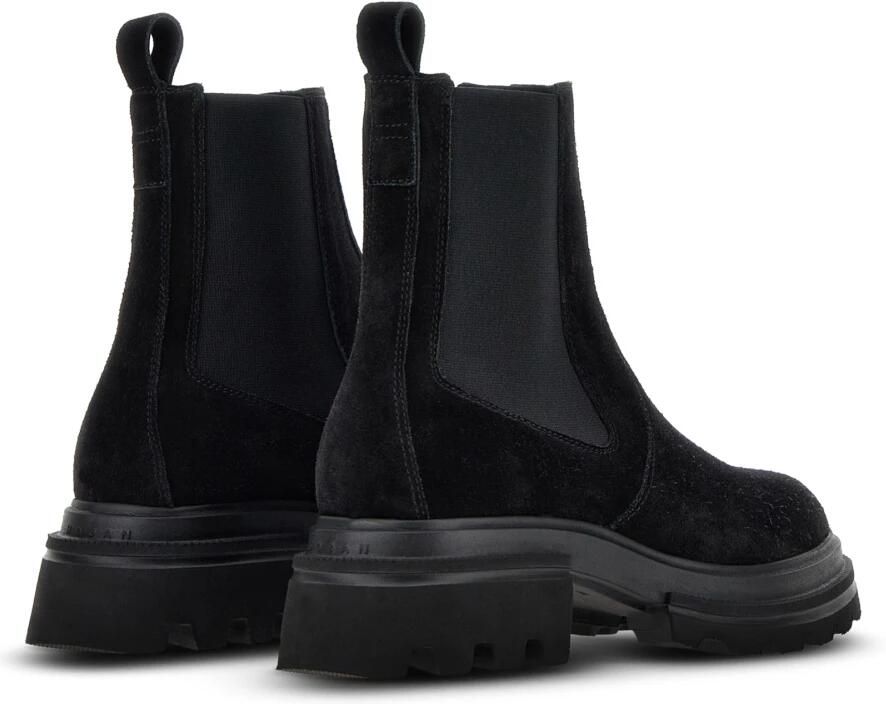 Hogan Zwarte Chelsea Enkellaarsjes