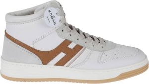 Hogan Hoge sneakers met veters Wit Heren